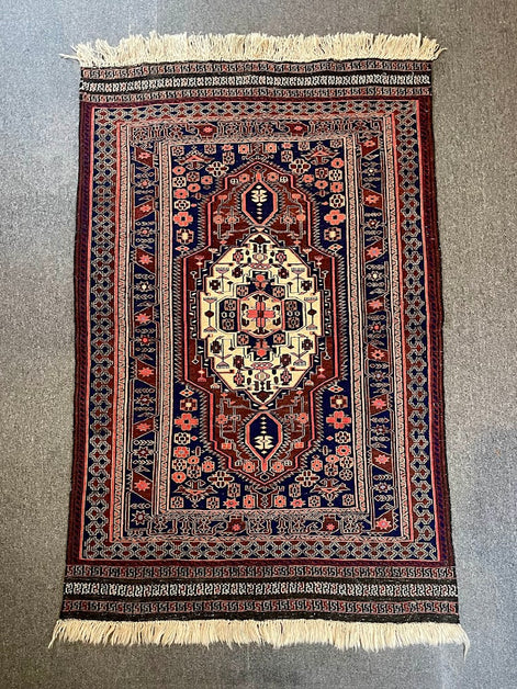 Afghan Larkhabi Sumak 3'9 x 5'10