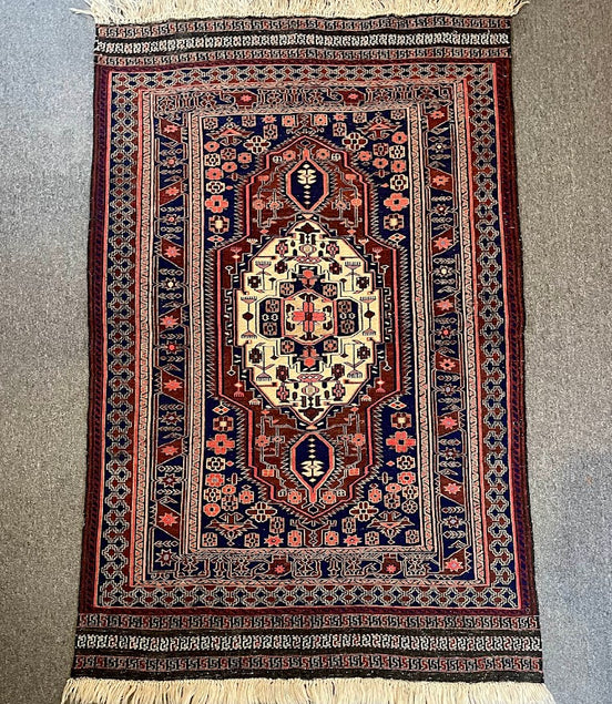Afghan Larkhabi Sumak 3'9 x 5'10