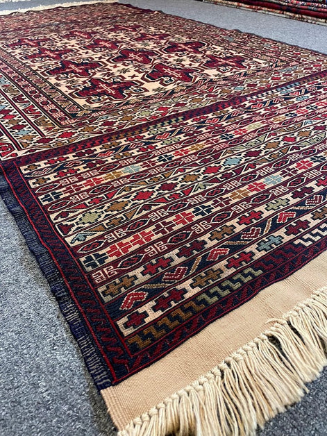 Afghan Maliki Sumak 3'9 x 6'7