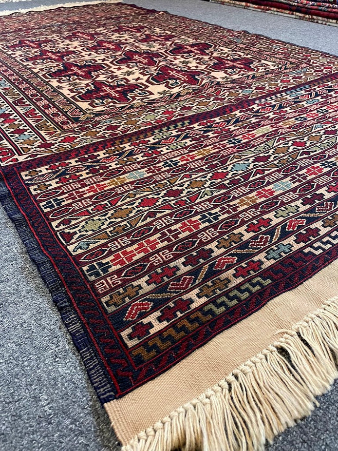 Afghan Maliki Sumak 3'9 x 6'7