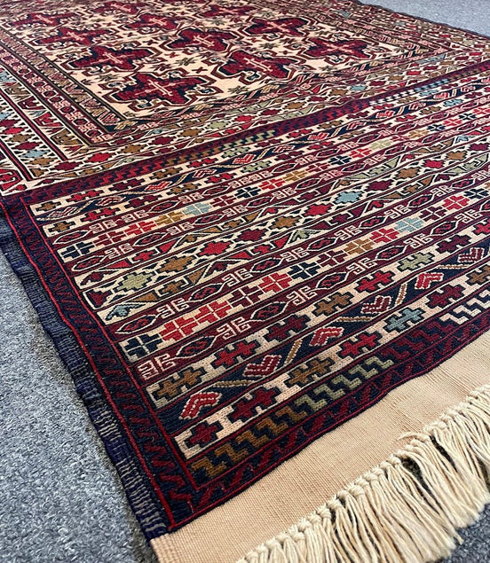 Afghan Maliki Sumak 3'9 x 6'7