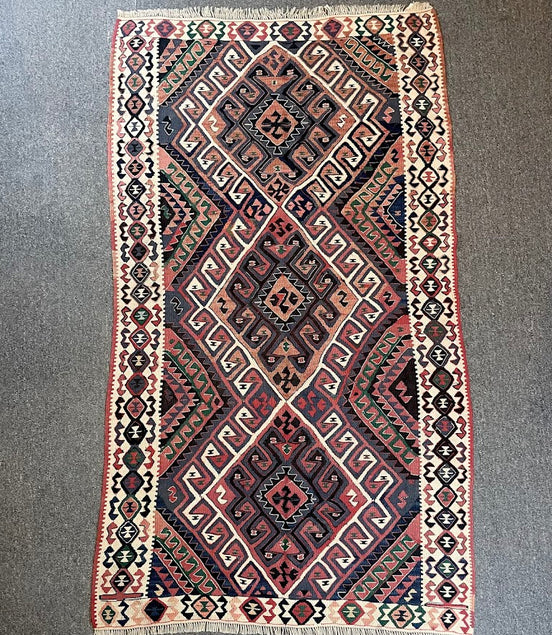 Turkish Van Kilim 3'4 x 5'11