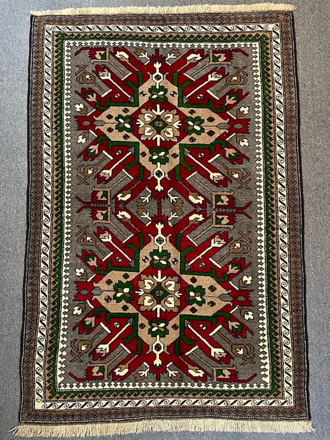 Turkish Kars Kazak 4'0 x 6'7
