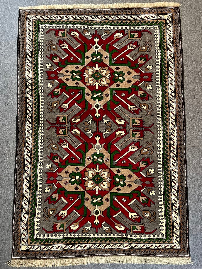 Turkish Kars Kazak 4'0 x 6'7
