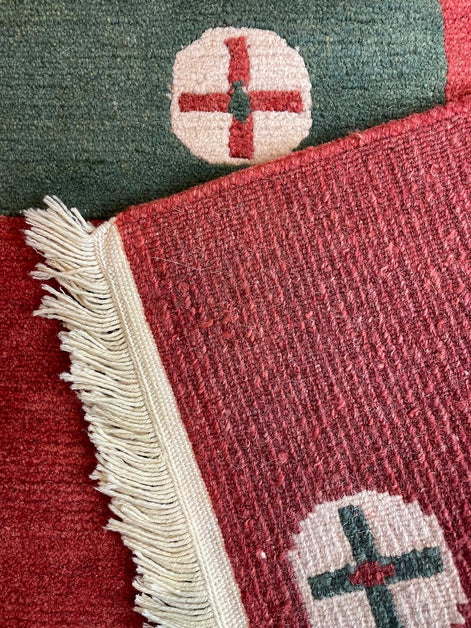 Tibetan Cross 4'11 x 5'0