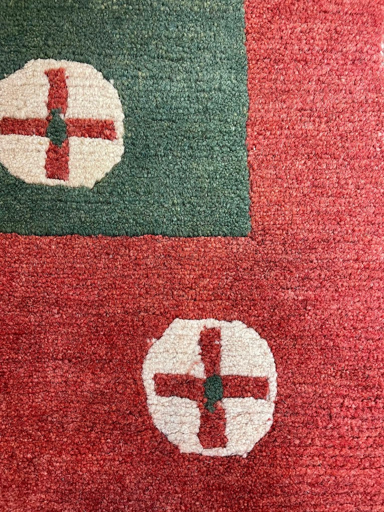 Tibetan Cross 4'11 x 5'0