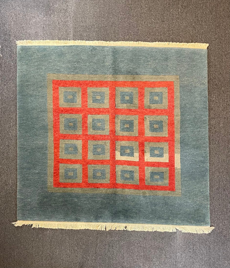 Tibetan Window 4'8 x 5'0