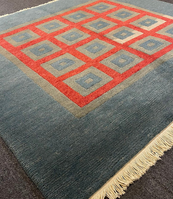 Tibetan Window 4'8 x 5'0