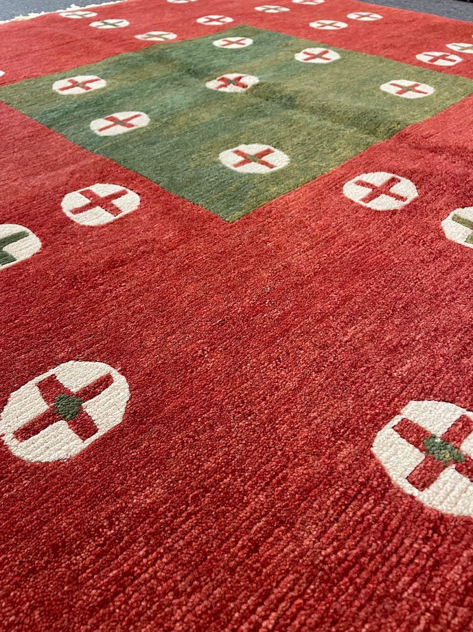 Tibetan Cross 4'10 x 5'0