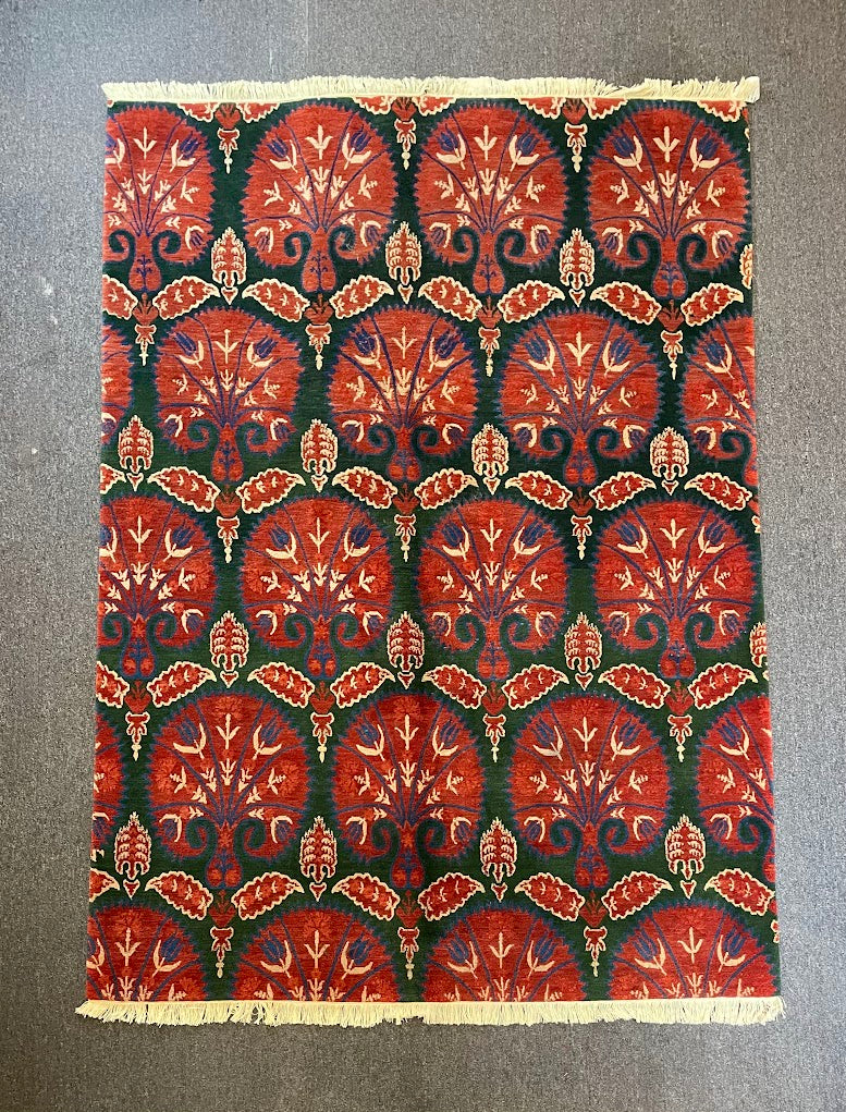Tibetan Ottoman 4'11 x 6'10