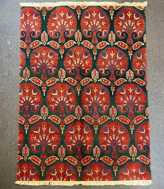 Tibetan Ottoman 4'11 x 6'10