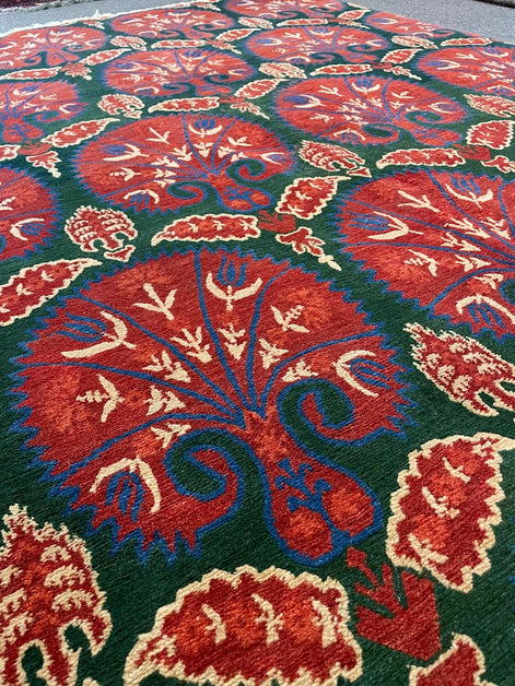 Tibetan Ottoman 4'11 x 6'10