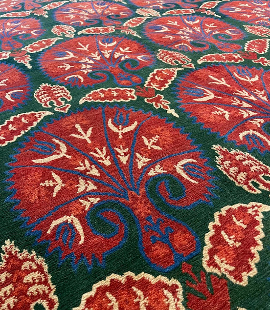 Tibetan Ottoman 4'11 x 6'10