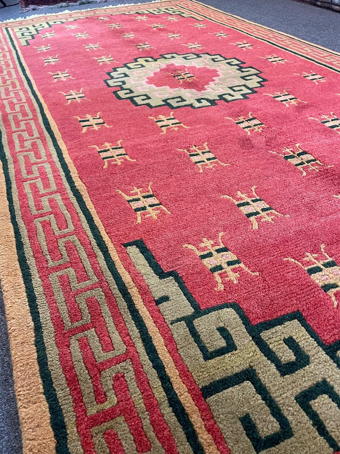 Tibetan Mongolian Shield 4'0 x 7'10