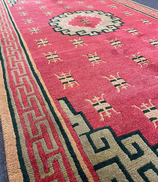 Tibetan Mongolian Shield 4'0 x 7'10