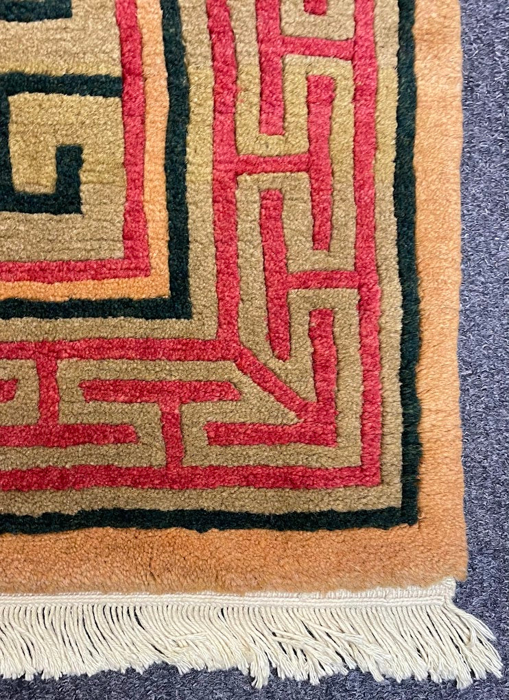 Tibetan Mongolian Shield 4'0 x 7'10