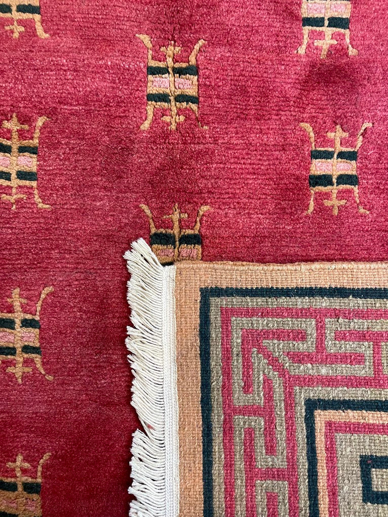 Tibetan Mongolian Shield 4'0 x 7'10