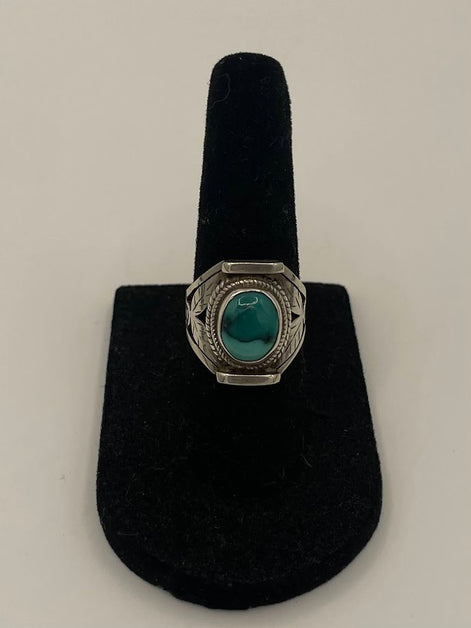 Turquoise Silver Ring