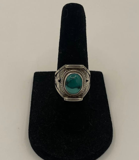 Turquoise Silver Ring