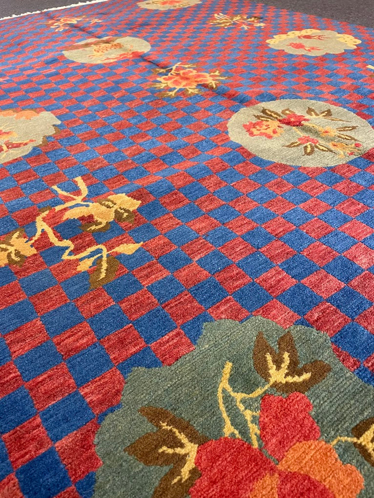 Tibetan Checkered 4'11 x 6'11