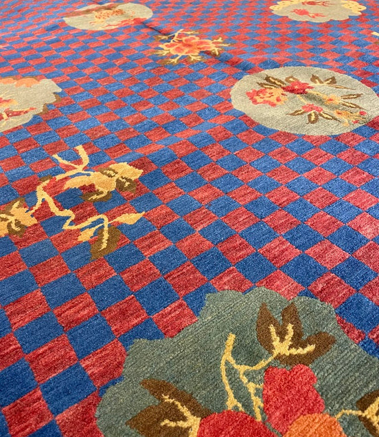 Tibetan Checkered 4'11 x 6'11