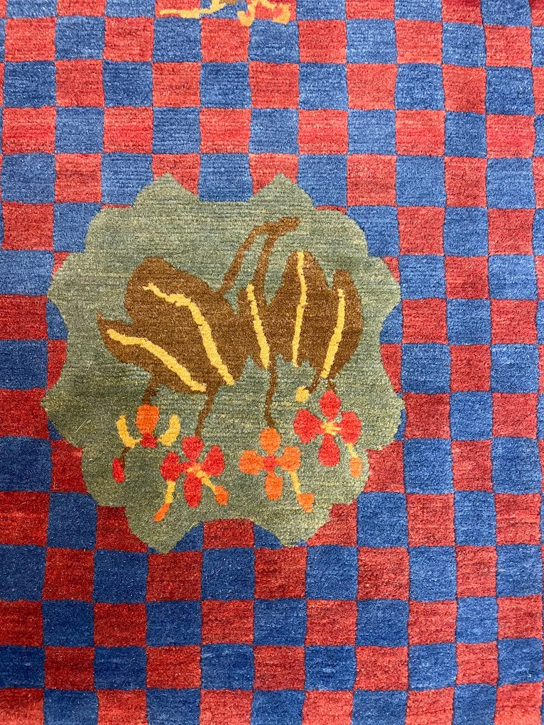 Tibetan Checkered 4'11 x 6'11