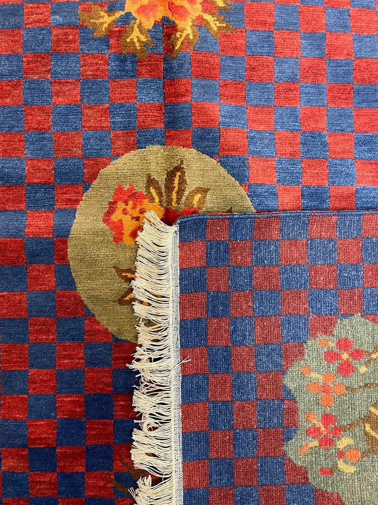 Tibetan Checkered 4'11 x 6'11