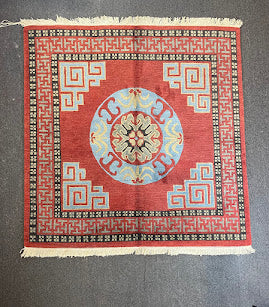 Tibetan Double Dorjee 5'0 x 5'2