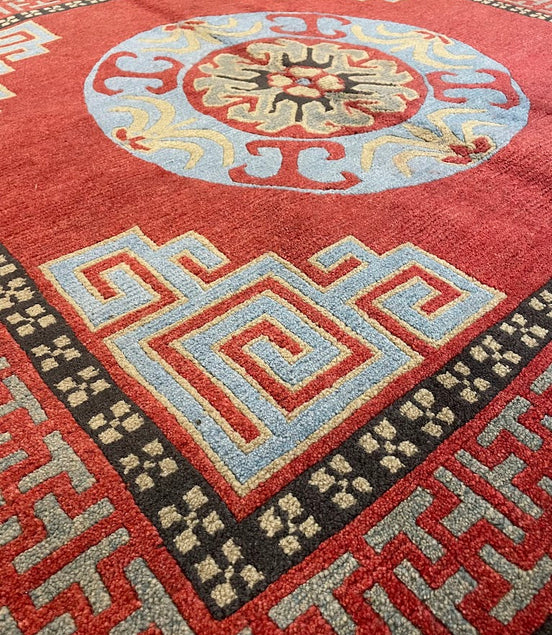 Tibetan Double Dorjee 5'0 x 5'2