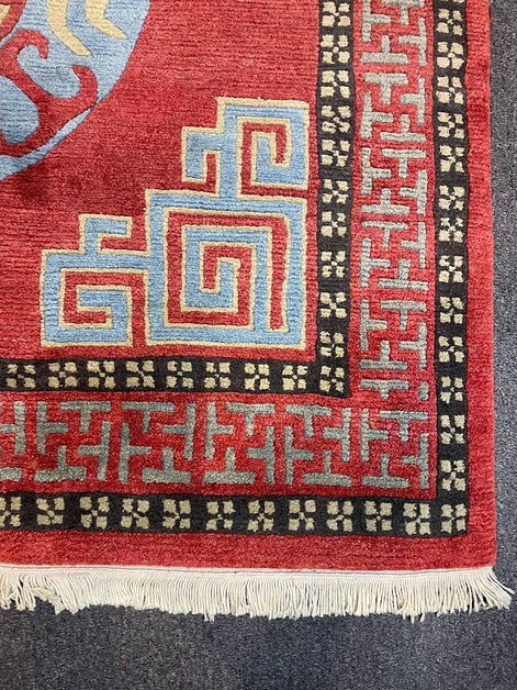 Tibetan Double Dorjee 5'0 x 5'2