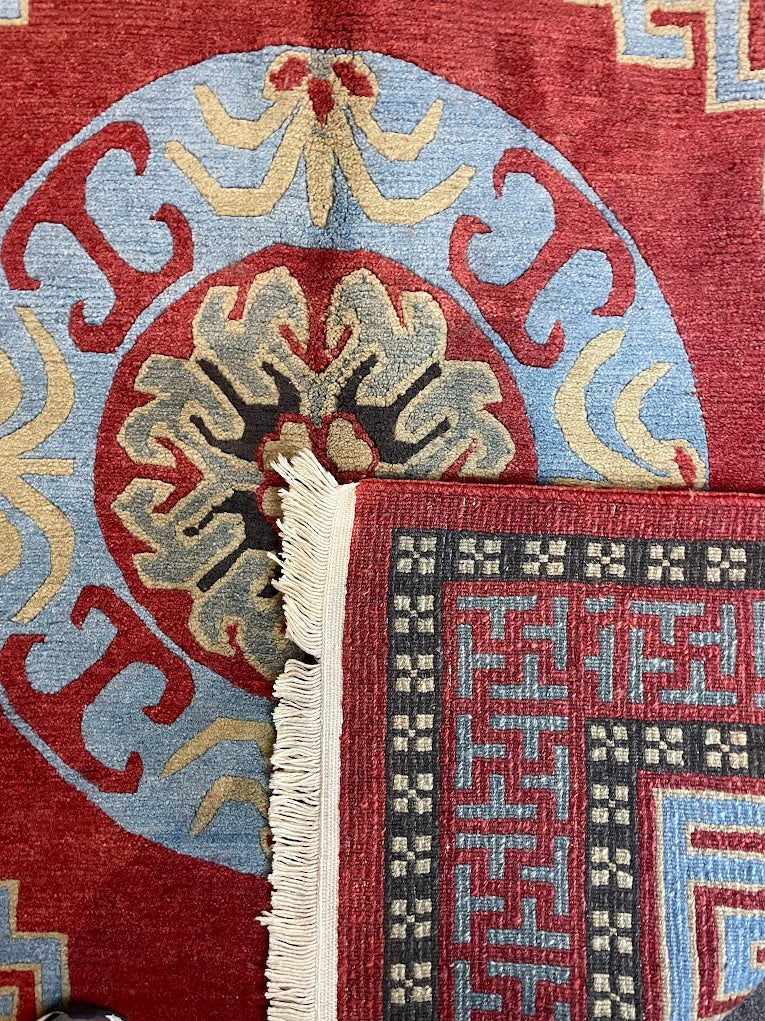 Tibetan Double Dorjee 5'0 x 5'2