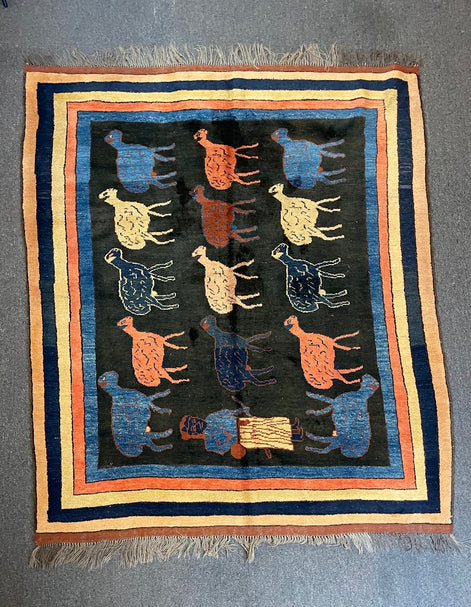 Pakistani Shepherd & Flock 5'3 x 6'0