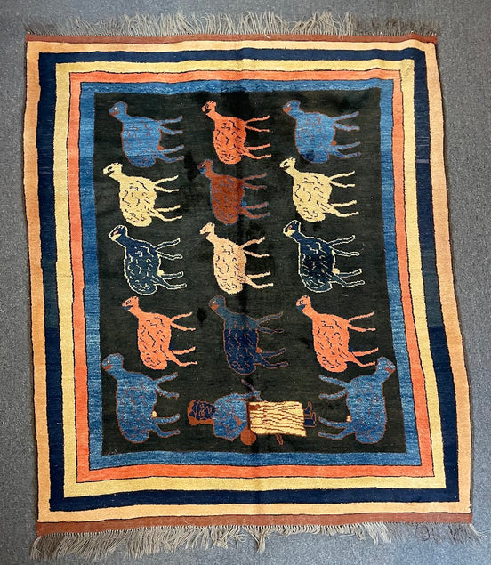 Pakistani Shepherd & Flock 5'3 x 6'0