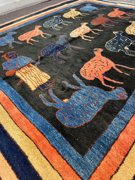 Pakistani Shepherd & Flock 5'3 x 6'0