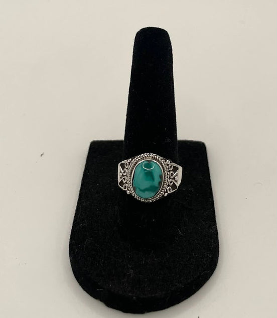 Turquoise Silver Ring