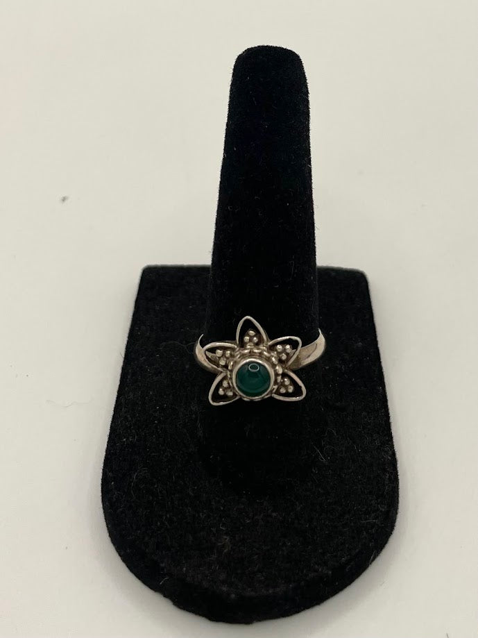 Jade Silver Ring