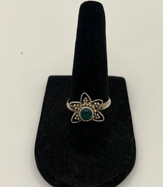 Jade Silver Ring