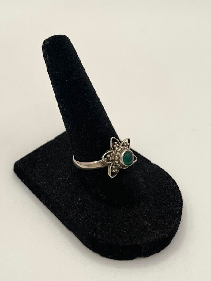 Jade Silver Ring