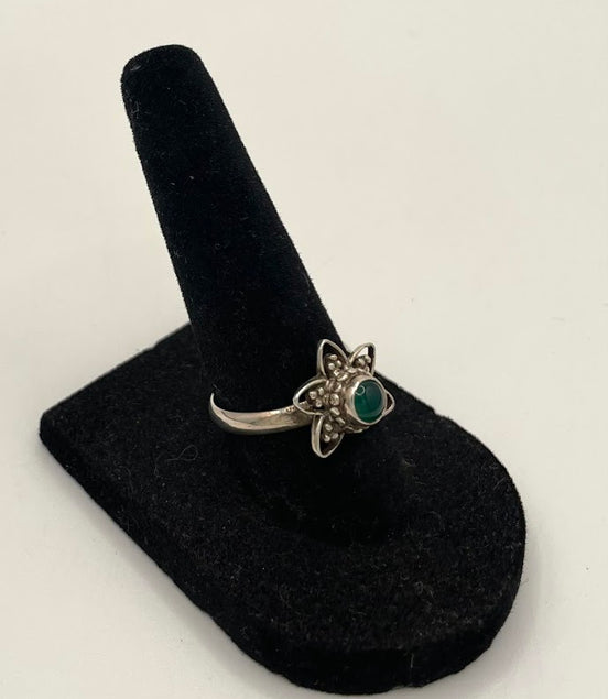 Jade Silver Ring
