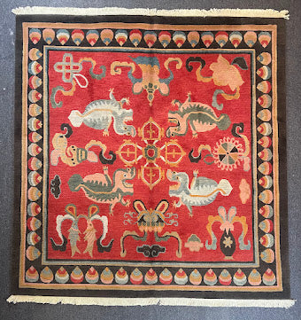 Tibetan Dancing Dragon 5'10 x 6'2