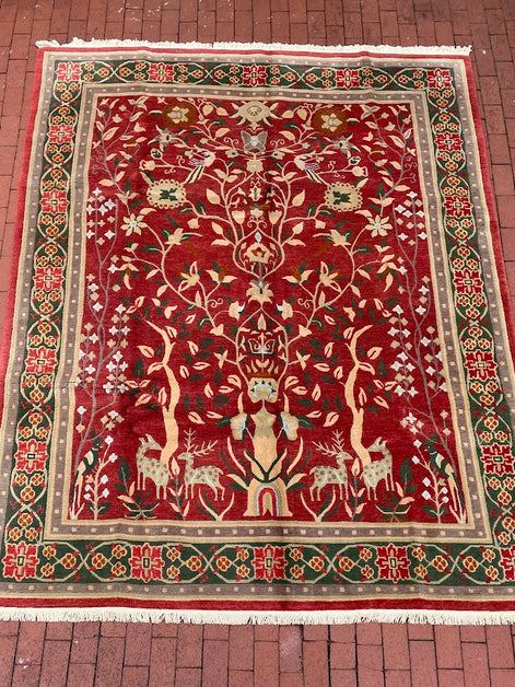 Tibetan Tree of Life 7'10 x 10'4