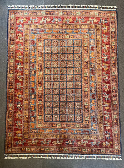 Afghan Pazyryk 5'9 x 7'8