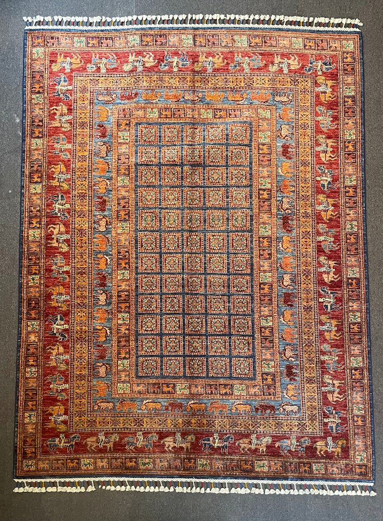 Afghan Pazyryk 5'9 x 7'8