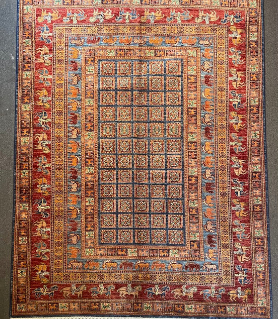 Afghan Pazyryk 5'9 x 7'8