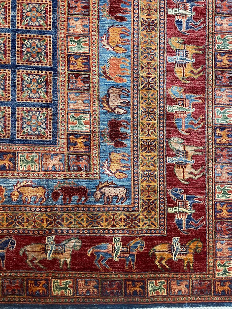 Afghan Pazyryk 5'9 x 7'8