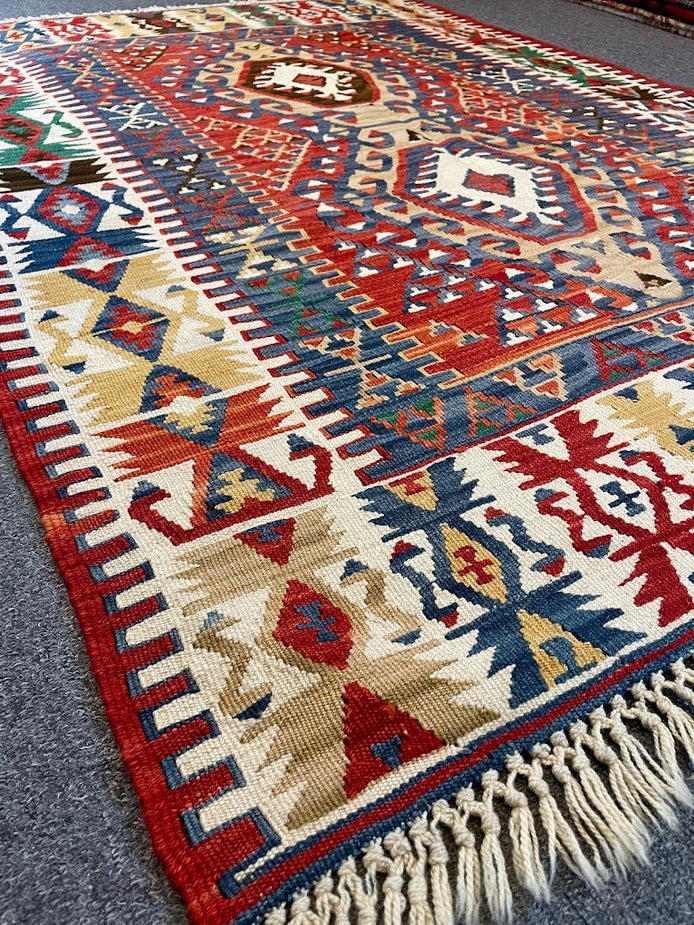 Turkish Kilim 4'0 x 5'7