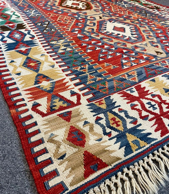 Turkish Kilim 4'0 x 5'7