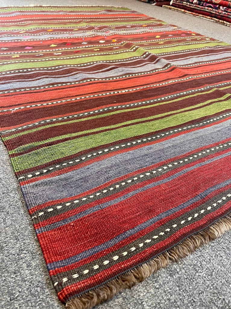Turkish Cicim 4'2 x 6'4 – Woven History & Silk Road