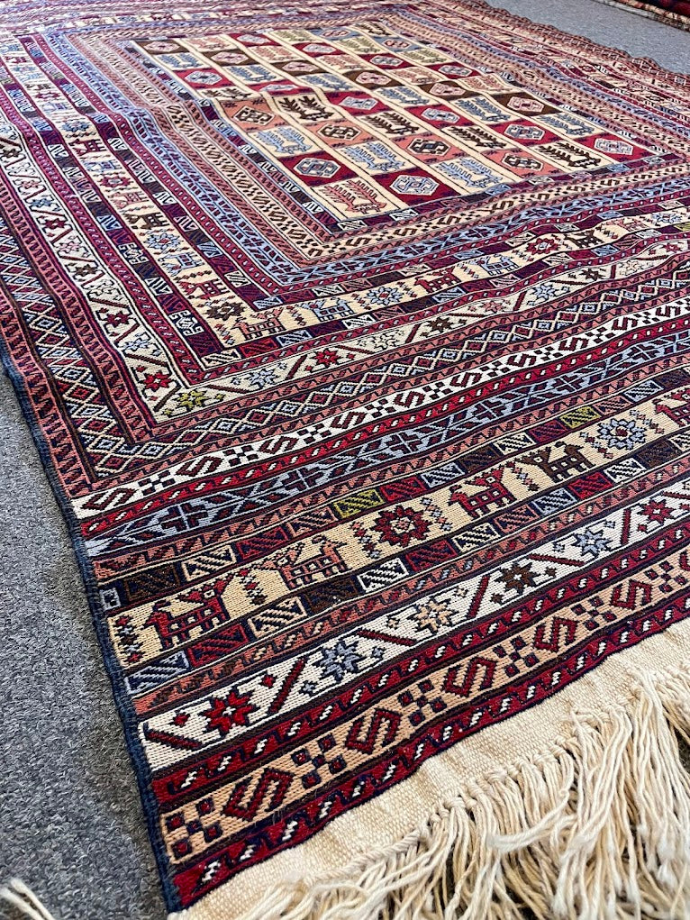 Afghan Maliki Sumak 4'4 x 6'0