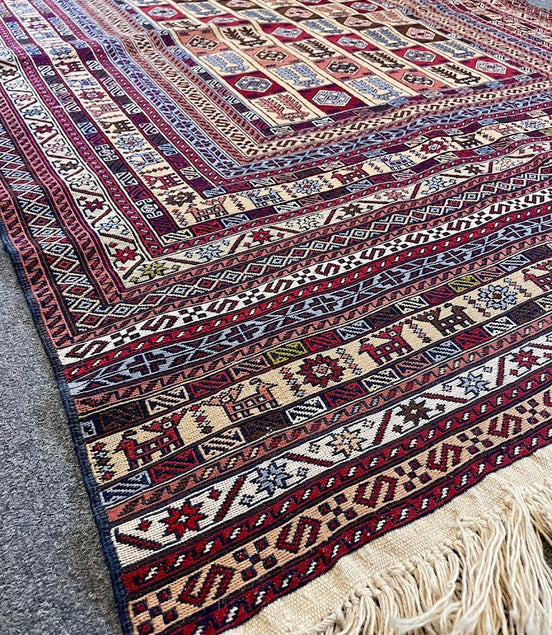 Afghan Maliki Sumak 4'4 x 6'0